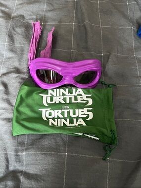 TMNT Donatello RealD 3D Movie Glasses with Storage Pouch Purple